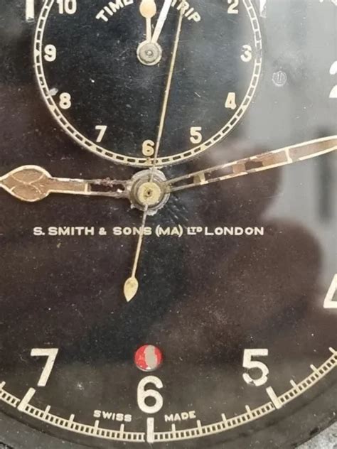 Ww2 Raf Vintage Smiths 8 Day Aircraft Cockpit Clock Spitfire Hurricane Ect £165 00 Picclick Uk