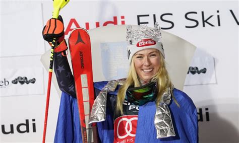 Shiffrin Takes Slalom To Move Within Win Of Vonns Record The Epoch