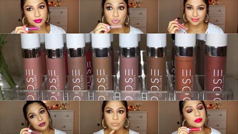 Dose Of Colors Liquid Matte Lipstick Swatches | Lipstutorial.org