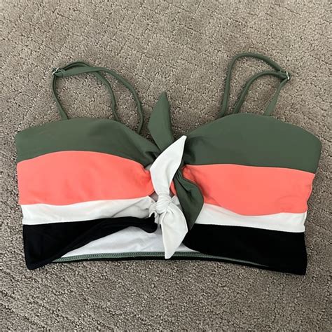 Swim Color Block Bikini Set Poshmark