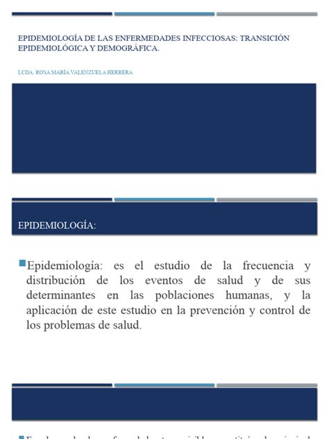 Epidemiología De Las Enfermedades Infecciosas Pdf Epidemiología Infección