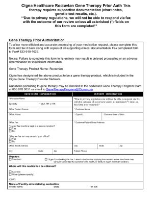 Fillable Online Roctavian Ccrd Prior Authorization Form Prior