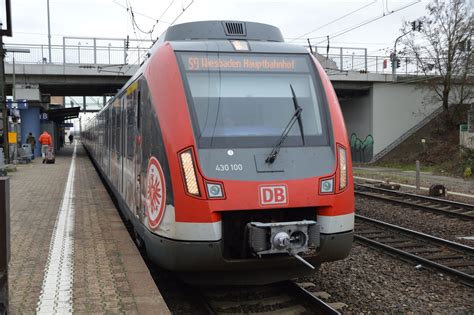 S9 auf dem weg nach Wiesbaden HBF in Mainz Bischofsheim Aufnahme Datum ...