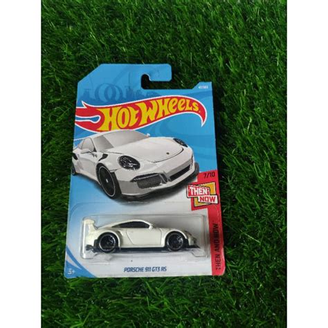 Jual Hot Wheels Porsche 911 GT3 RS Putih Shopee Indonesia