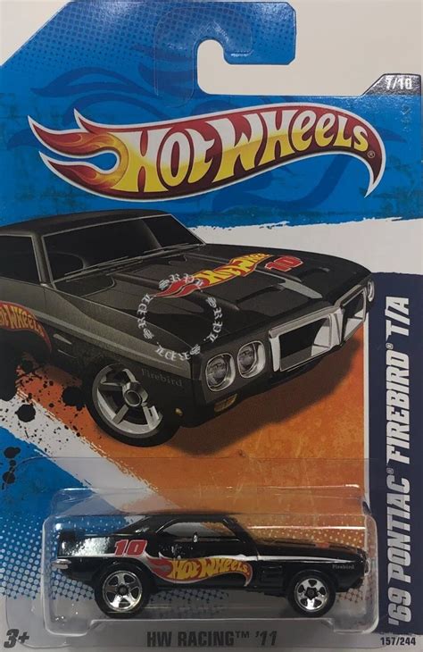 Hot Wheels 69 Pontiac Firebird HW RACING