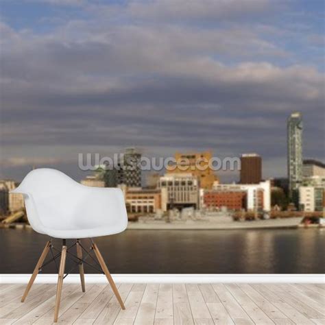 Liverpool Skyline Wallpaper Wallpaper Mural | Wallsauce NZ