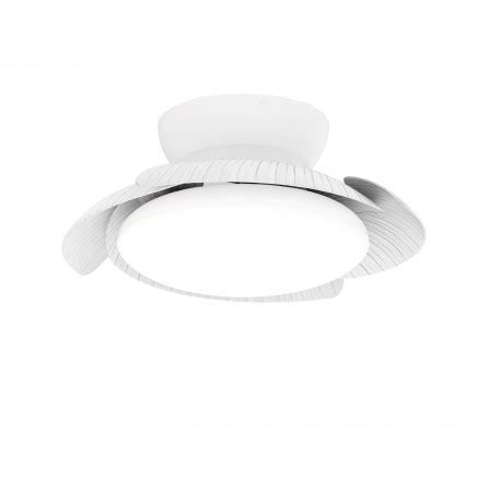 Ventilador De Techo Retr Ctil Mantra Aloha Led Blanco Cm