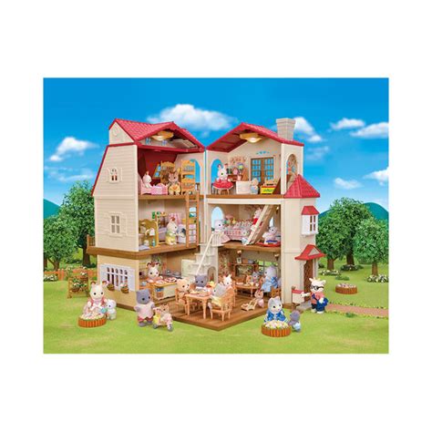 Calico Critters Red Roof Country Home T Set Mastermind Toys