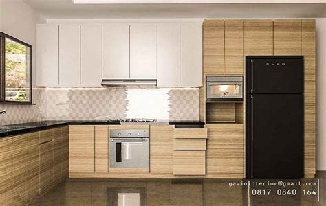 Kitchen Set Warna Coklat Muda Untuk Dapur Lebih Cantik