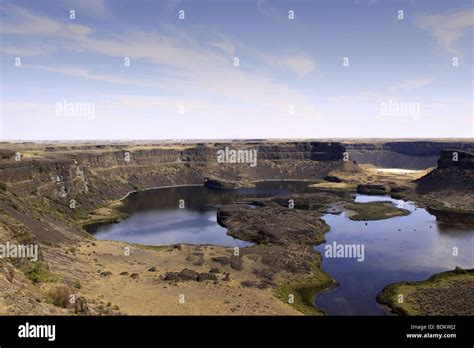 Dry Falls in Washington State Stock Photo - Alamy