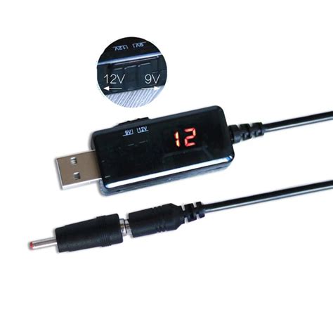 10 Sztuk Do Adowania USB Konwerter Kabel Z Cza DC5V Do 9V 12V