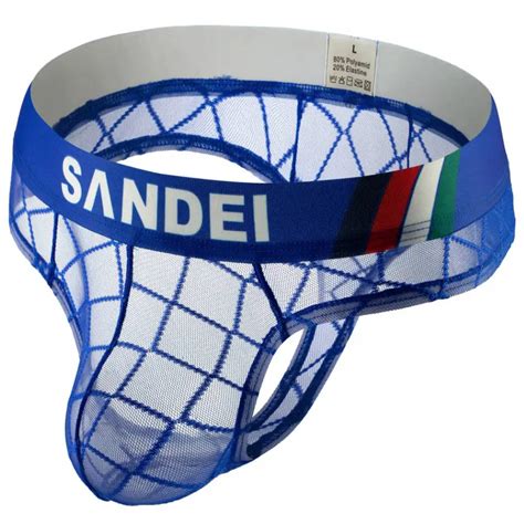Tangas Transparentes Para Hombre Ropa Interior Sexy Suspensorio Lencer A Bikini Cueca Gay Parte