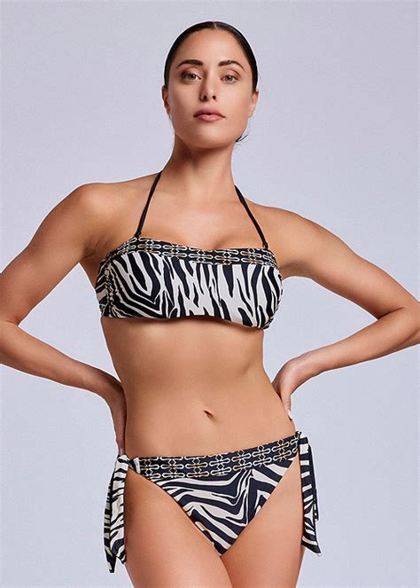 David Ribes Zebra Bandeau Bikini