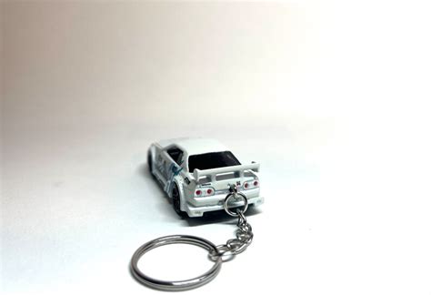 Hot Wheels Nissan Godzilla Skyline GT R Keychain Etsy