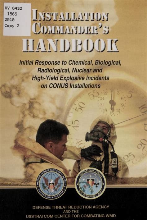 Installation Commander S Handbook Initial Response To Chemical