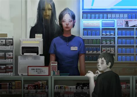 Artstation The Convenience Store 夜勤事件