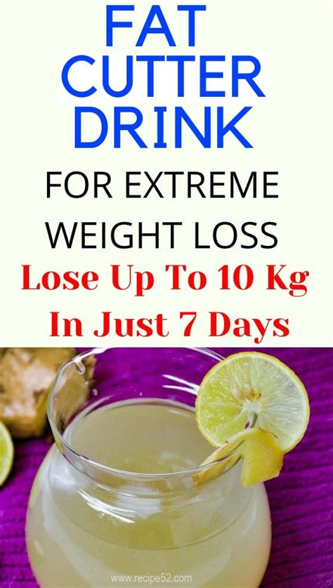 Fat Cutter Drink For Extreme Weight Loss Lose Up To Kg In Just