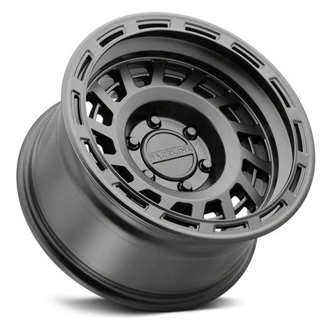 Raceline B Halo Wheels Satin Black Rims