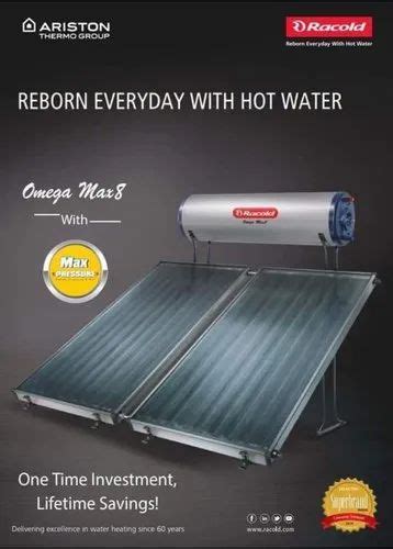 Fpc Pressurised Lpd Racold Omega Max Solar Water Heater At Rs