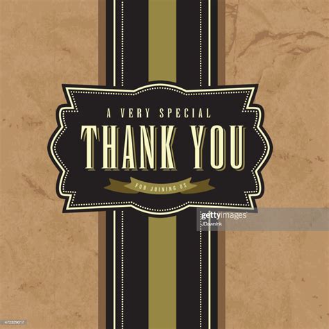 Thank You Greeting Card Template High-Res Vector Graphic - Getty Images