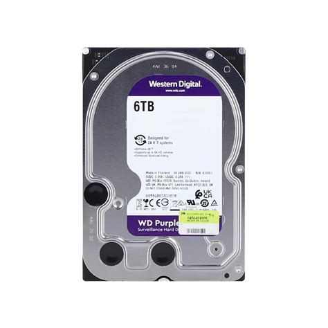 6ТБ жесткий диск Western Digital Purple Surveillance WD63PURU - купить ...