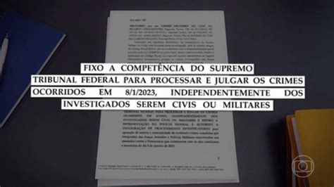 Moraes Diz Que Cabe Ao STF Julgar Militares Envolvidos No 8 De Janeiro