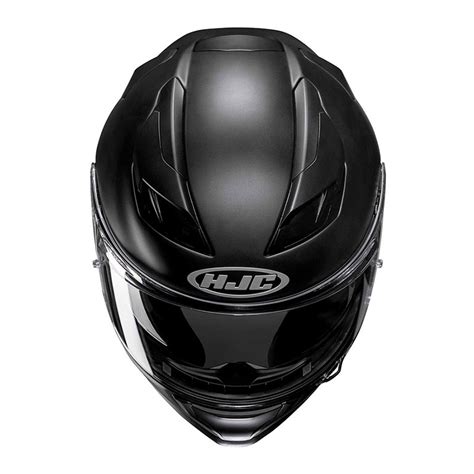 Hjc F71 Helmet Semi Flat Black HJC 158670 SFB Full Face Helmets MotoStorm