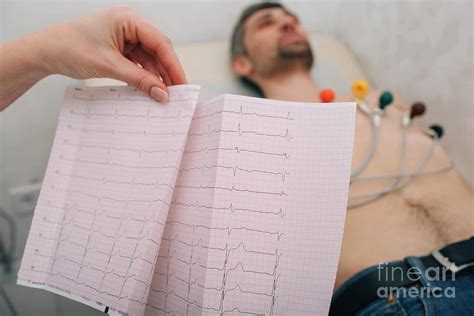 Electrocardiogram Results Photograph by Peakstock / Science Photo ...