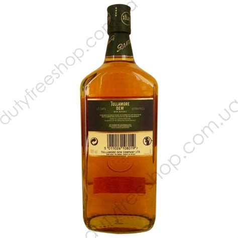 Виски Tullamore Dew ǁ ирландский колорит персонально для Вас
