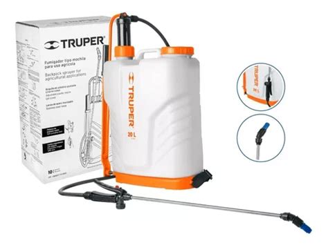 Fumigador Manual Tipo Mochila Litros Truper En Venta En