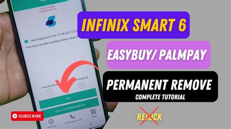 Infinix Smart X B Easybuy Palmpay Permanent Remove