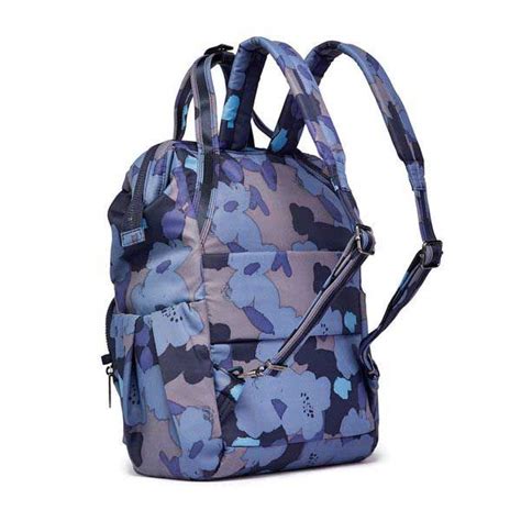 Женский рюкзак антивор Pacsafe Citysafe CX Backpack Голубая орхидея ...