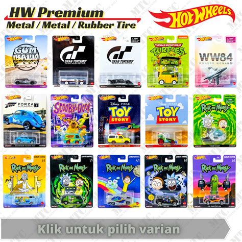 Jual HOT WHEELS PREMIUM SATUAN ALL SERIES Gum Ball The Mystery Machine Rick And Morty