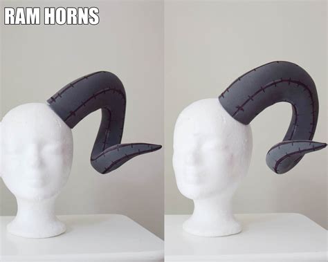 Diy Rams Horns Cosplay Horns Costume Horns Satyr Fawn Etsy