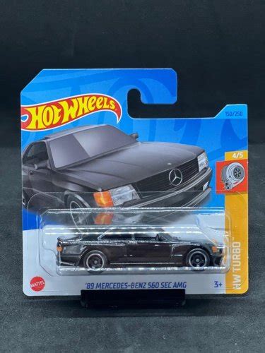 Hot Wheels 89 Mercedes Benz 560 SEC AMG Carshoping