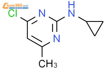 5734 73 6 4 氯 N 环丙基 6 甲基 2 嘧啶胺化学式结构式分子式mol 960化工网