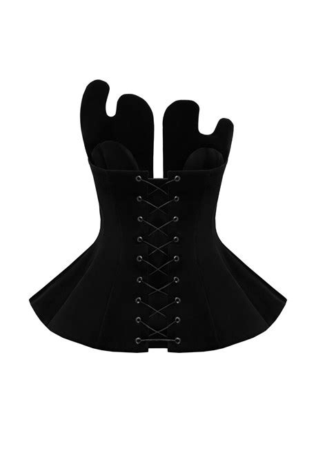 Корсет бархатный "Волна" BARBINO MAISON цена 57 644 ₽ - Barbno5