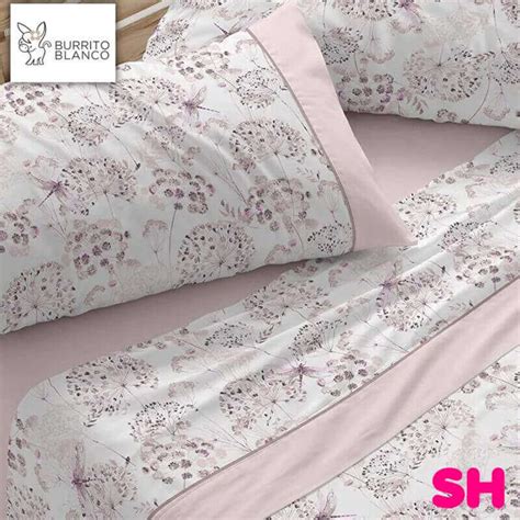 Gran Selección Rosa Nude J Sabana Burrito Blanco Salma Hogar