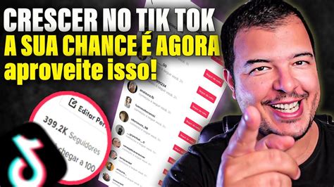 Crescer No Tik Tok Se Voc N O Agir Agora J Era Mudou Tudo Youtube