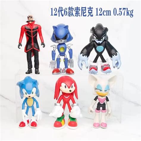 Figuras De Acci N Del Juego Super The Hedgehog Juguetes De Cm