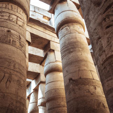 Great Hypostyle Hall At Karnak In Egypt Overview Prominent Features