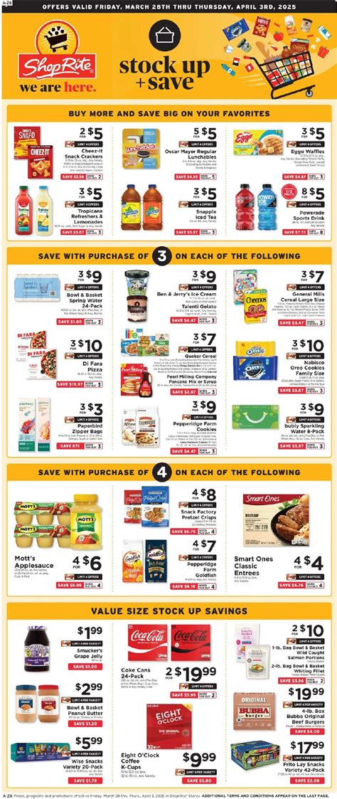 Shoprite Supermarket Circular 28 March