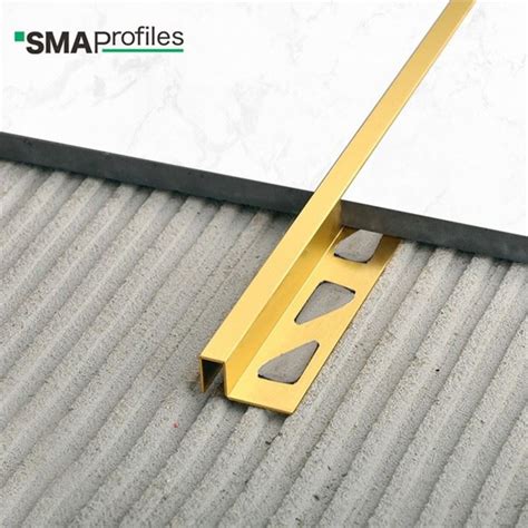 China Customized Brushed Brass Tile Edging Suppliers Manufacturers Factory Direct Wholesale Sma