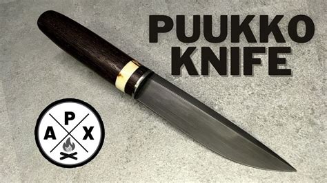 Making A Puukko Knife Old Ajax File Youtube