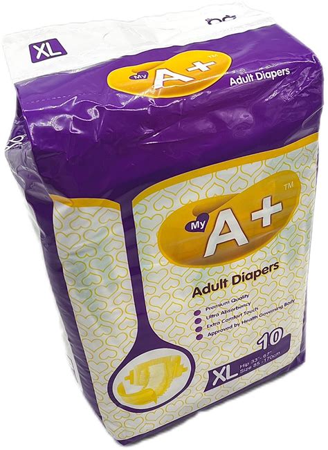 Disposable Elderly Incontinence Diaper Soft Breathable High Absorption Adult Diaper China