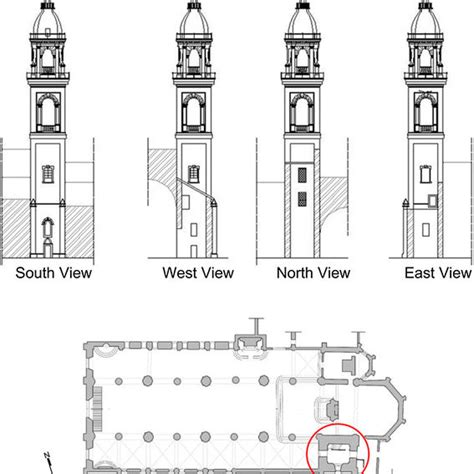 0 The Five Sub Parts Of The Bell Tower Download Scientific Diagram