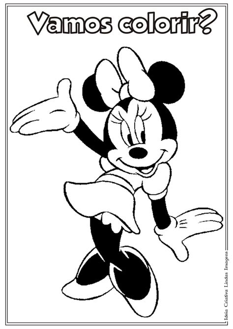 Aprender Sobre Imagem Desenhos Da Minnie Para Colorir Br 12096 The