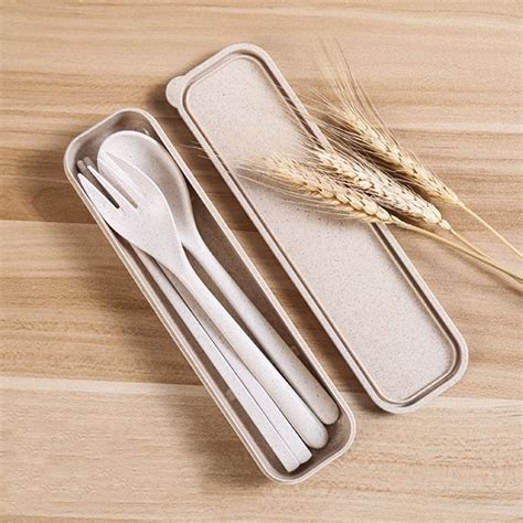 Wheat Straw Tableware Set Esg Friendly Gifts Giftone