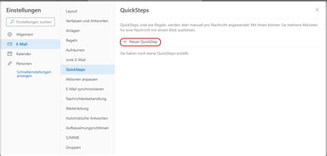 Quicksteps In Outlook On The Web Icewolf Blog