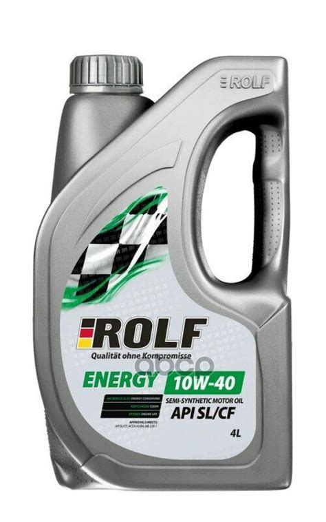 Orlen Масло моторное полусинтетика ROLF Energy SAE 10W-40 API SL/CF ...